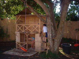 La cabane dans le jardin