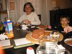 ...  le manger...