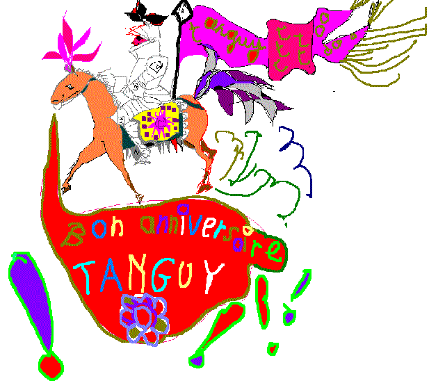 Dessin de Bernie & Bernard pour Tanguy